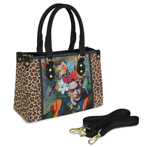 "For the Love of Frida" Leather Handbag